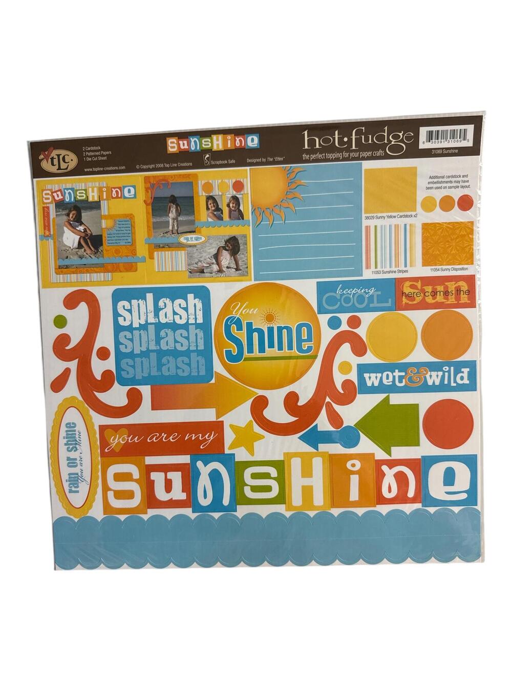 TLC 2008 Sunshine Scrapbook Paper Pad